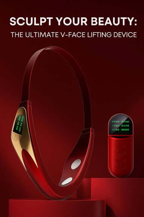 Premium V-Face Lifting Device for a snatched jawline and smooth, lifted skin.