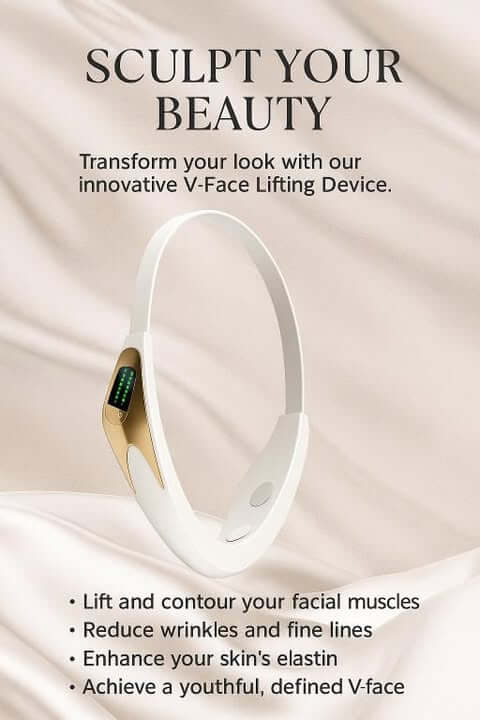 Premium V-Face Lifting Device promoting beauty transformation and skin rejuvenation.