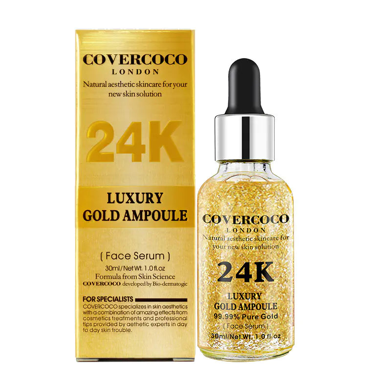 24K Gold Face Serum Moisturizer and Firming Essence