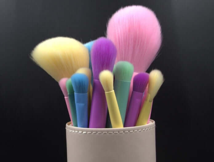 NÉRLISSA Luxe Rainbow Brush Collection – 17-Piece Professional Set