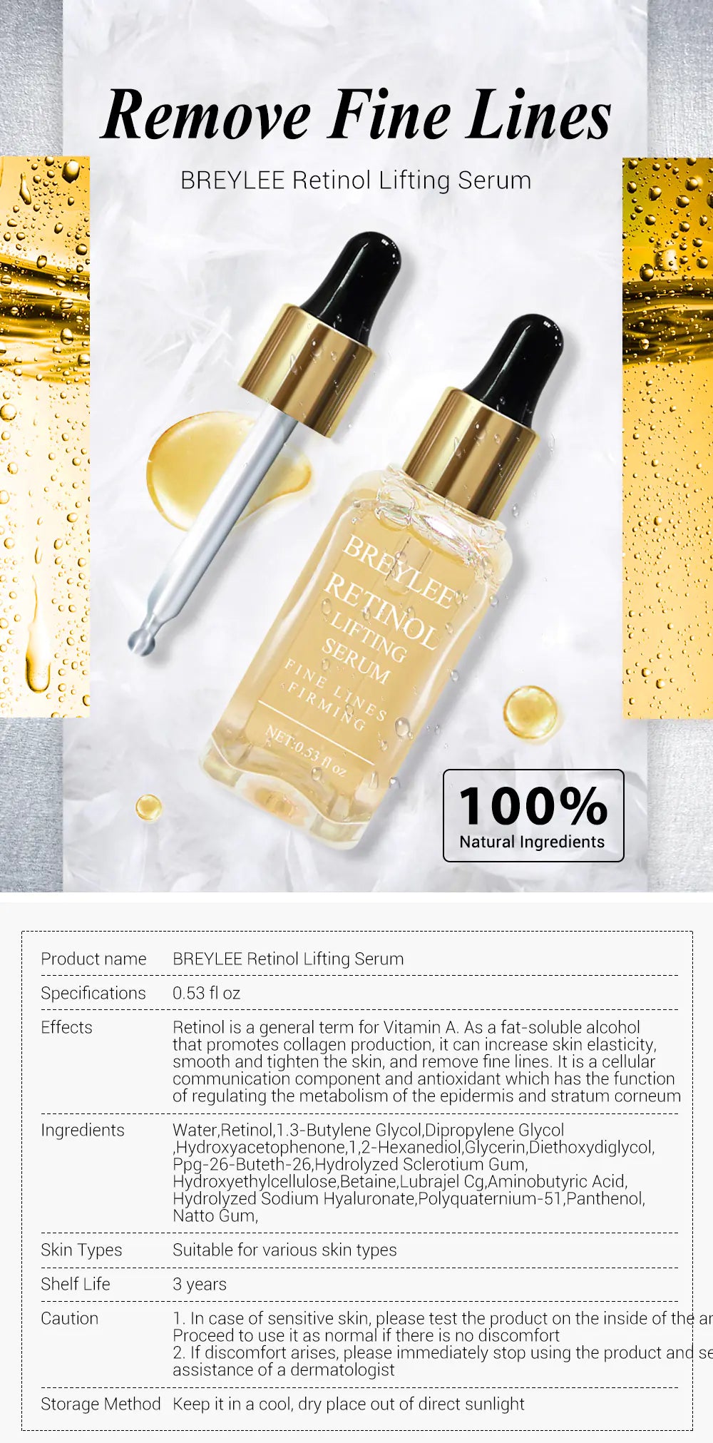 Hydrating Essence for Firming and Anti-Aging Care