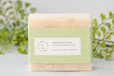 Natural lemongrass soap bar, handmade, vegan, 100% natural, eco-friendly skincare product.